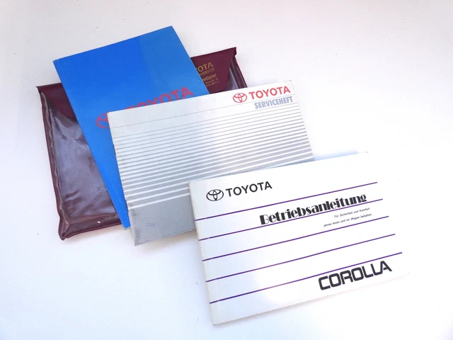 Toyota Corolla 01-9211-00 01999-12550 Manuale del proprietario Manuale del propr