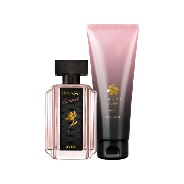 *~*NEW*~* Avon Imari Corset Gift Set - Perfume And Body Lotion