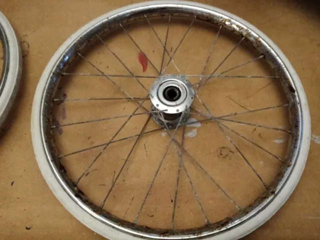 Old pram wheels clearance for sale
