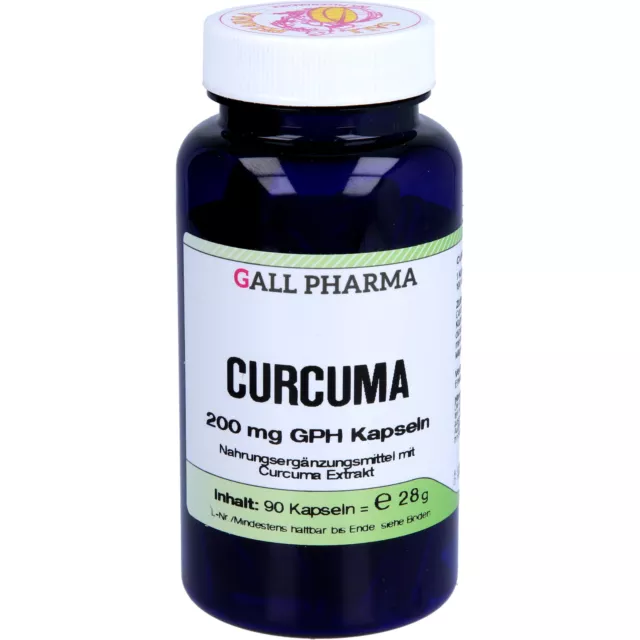 GALL PHARMA Curcuma 200 mg GPH Kapseln, 90 St. Kapseln 3175705