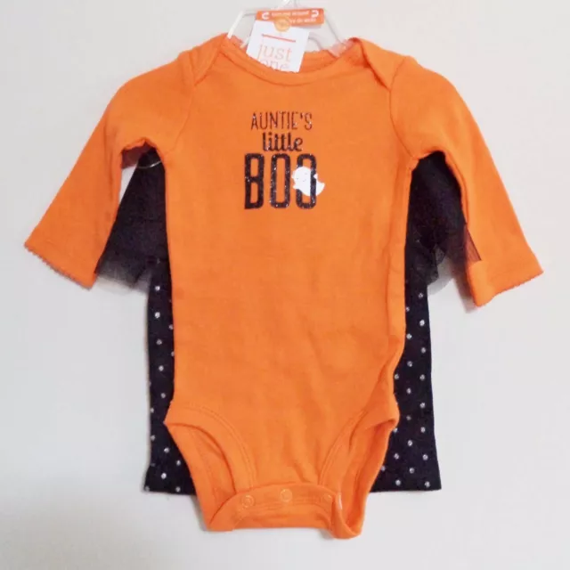 Halloween Carters Auntie's Little Boo Infant Bodysuit (SIZE Newborn - 12 Months)