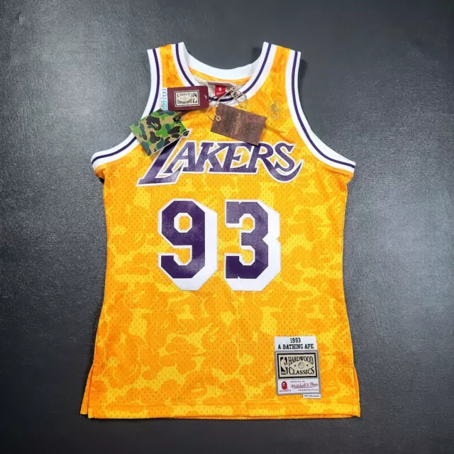 Bape x M&N x LA Lakers LA 93 Jersey – CommonGround12
