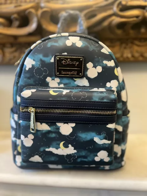 Loungefly Mickey Clouds AOP Backpack Disney BNWT