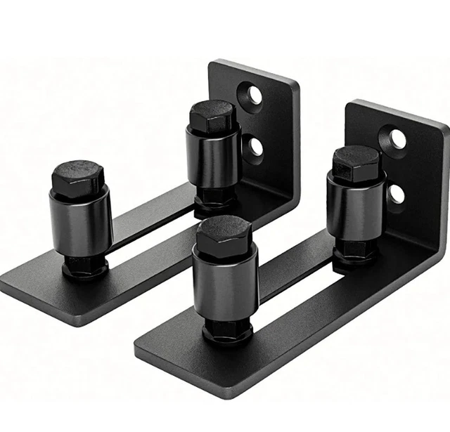 SMARTSTANDARD SLIDING BARN Door Bottom Adjustable Floor Guide Roller