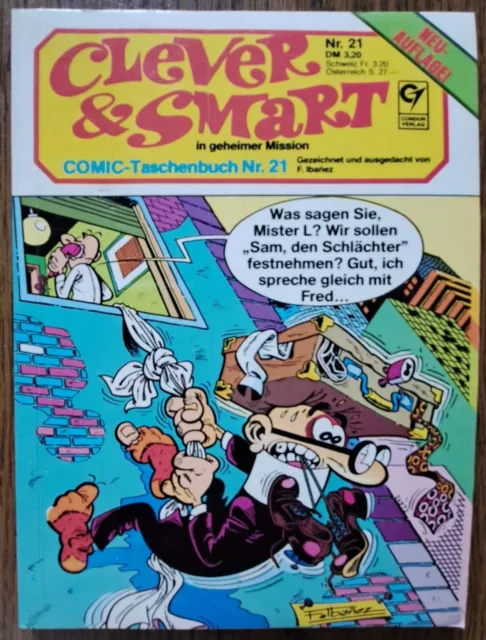 Clever & Smart Comic-Taschenbuch Nr.21 guter Zustand