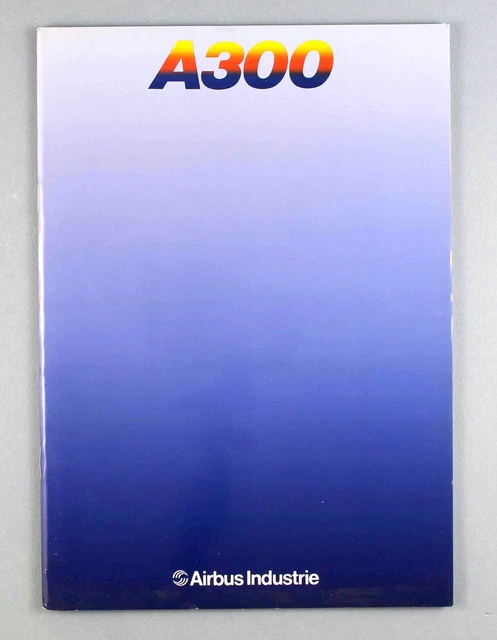 Airbus A300 Manufacturers Sales Airline Brochure 1985 Seat Maps