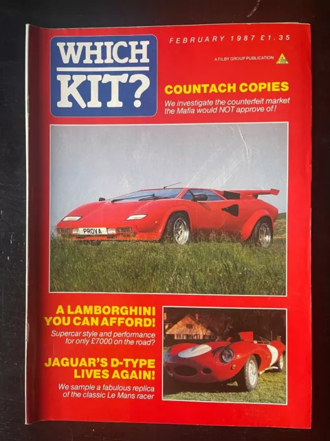 Which Kit? Kit Car Magazines 1988 - 1989  Choose which issues you need