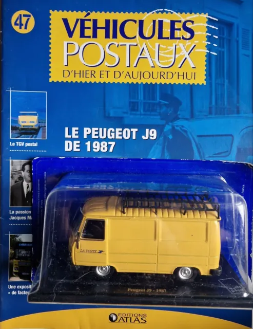 Universal Hobbies 1/43 - La poste PTT 47 - Peugeot J9