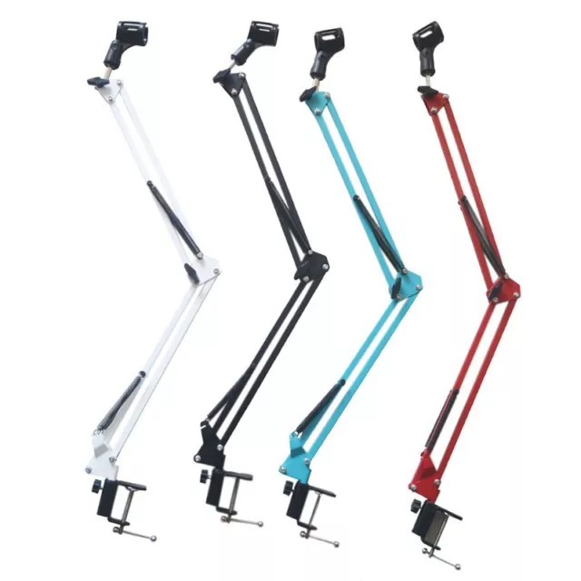 Microphone Boom Arm Stand Heavy Duty 360�� Adjustable Metal Mic Stand Desktop