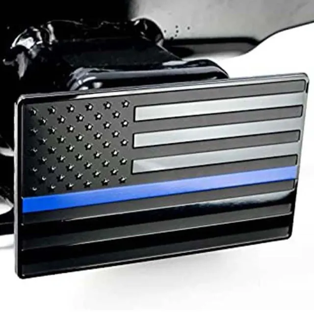 Full Aluminum Trailer Towing Hitch Receiver Cover USA Flag Plug for GMC Pickup