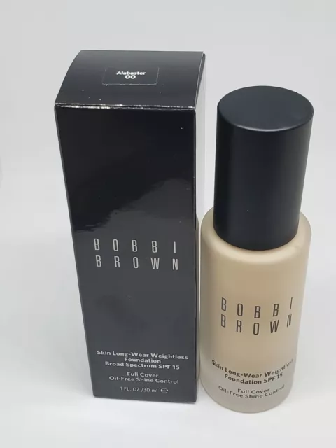 NIB Bobbi Brown Skin Long-Wear Weightless "choose" Foundation SPF15 1oz 30ml