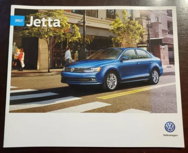 2017 VW Volkswagen Jetta and GLI 20-page Original Car Sales Brochure Catalog