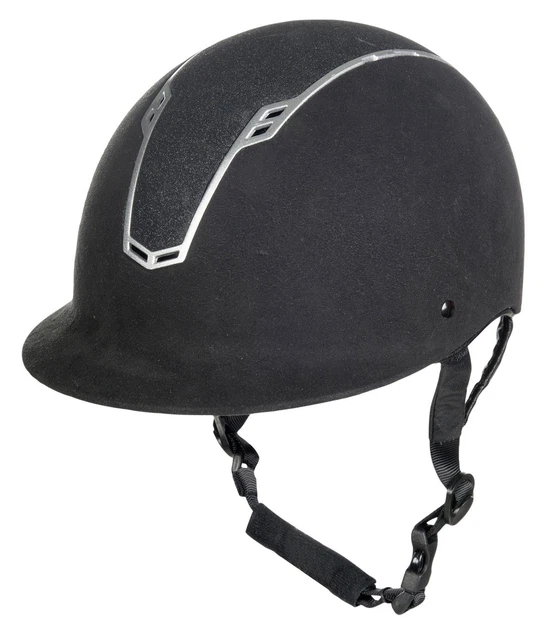 HKM Reithelm Graz schwarz Reitkappe stufenlos verstellbar Helm soko_reitsport
