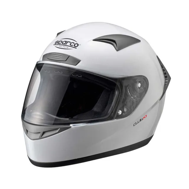 Sparco Helm ECE CLUB X-1 Weiß Größe XL
