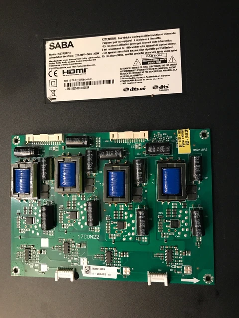 Pièces Détachées pour Télévision SABA - SCB2210VX-2 ... - Sogedis