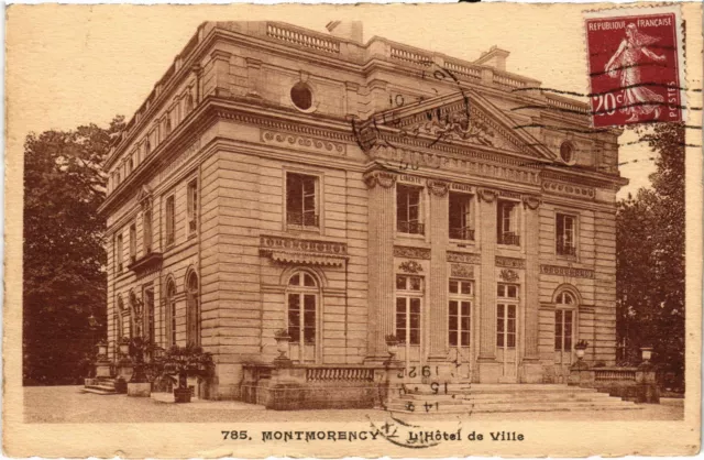 CPA Montmorency Hotel de Ville (1317369)