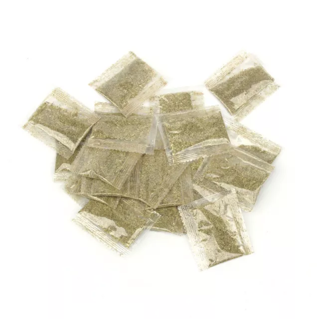 10 piezas polvo de menta para gato Patnip Bag hierba para gatos picada Ni