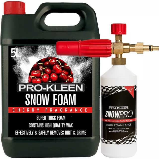 ProKleen Lavor Lance Compatible Gun Cannon & Cherry Snow Foam Pressure Washer