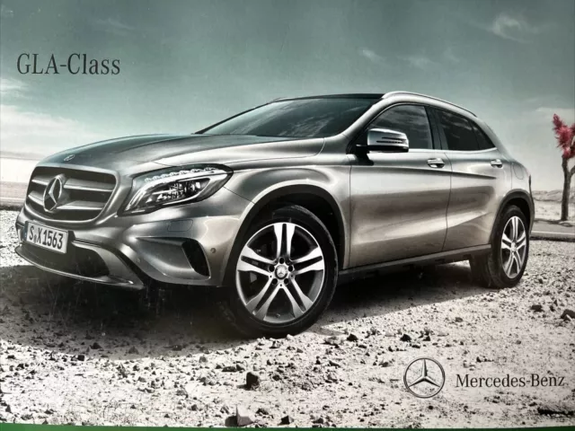 Mercedes GLA Class 2013 Models Original Car Sales Brochure Collectable