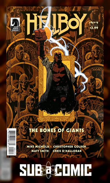 HELLBOY BONES OF GIANTS #4 (DARK HORSE 2022 1st Print) COMIC