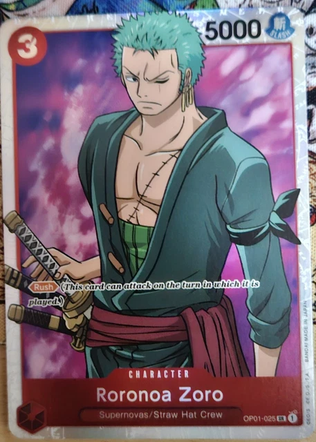 how to tell if a japanese pokemon card is rare ONE PIECE CARD GAME SP OP05-100 SR main image 0