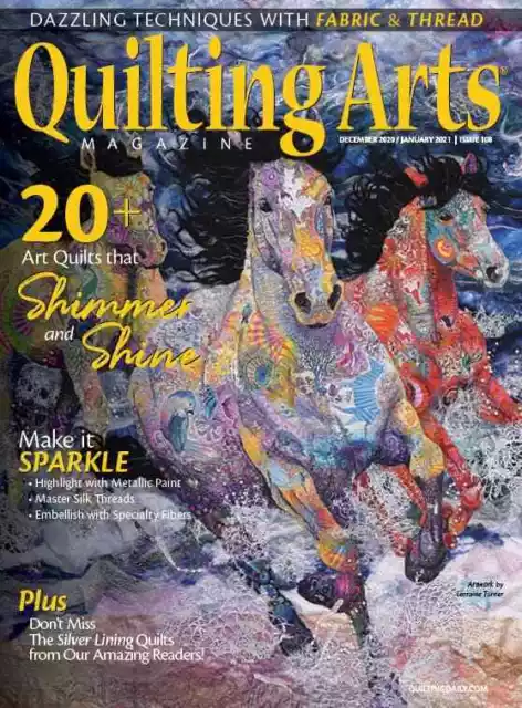 Quilting Arts Magazine December 2020/ January 2021