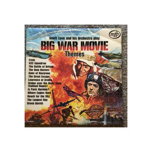 Geoff Love & His Orchestra - Big War Movie Themes (Vinyl)