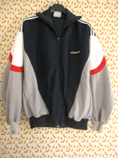 Veste Vintage Laser Equipe de France ADIDAS Ventex Football Jacket - 168 / S