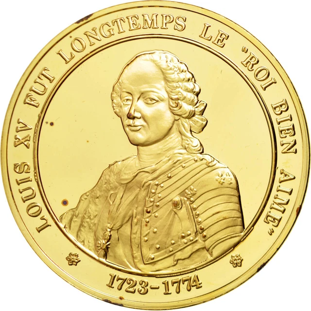 [63018] FRANCIA, MEDAL, Louis XV, History, SPL, Vermeil EUR 72,55