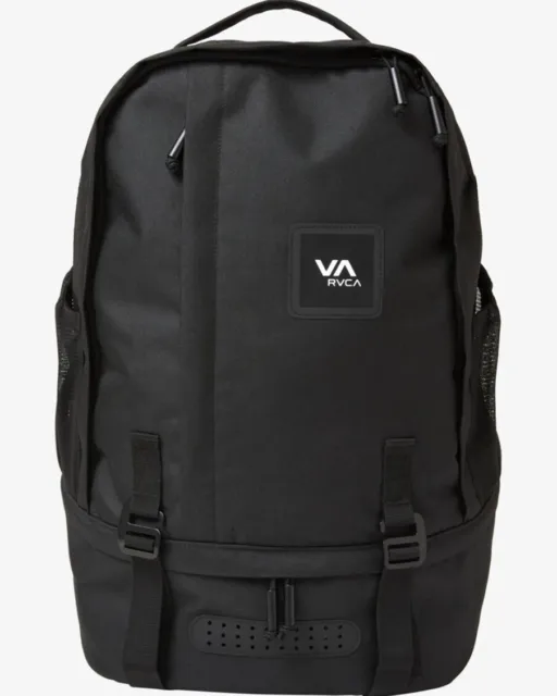 RVCA Sport Backpack 30L Black Gym Travel Day Bag