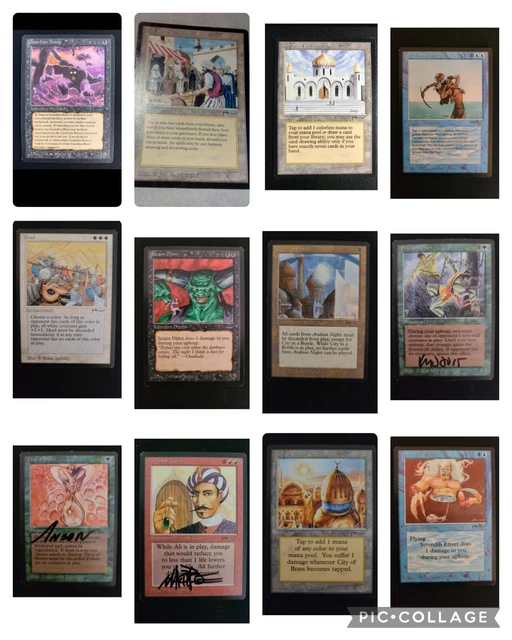 MTG ARABIAN NIGHTS Full Complete Set Magic The Gathering EUR 17.900,00