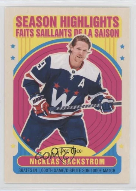 2021-22 O-Pee-Chee Season Highlights Retro Nicklas Backstrom #598