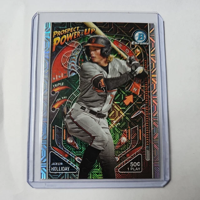 2025 BOWMAN Mega Box PowerUp Cromato Prospect PP5 Jackson Holliday
