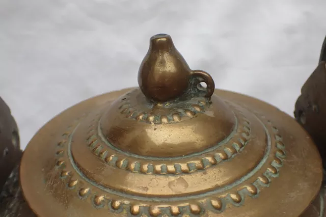 Antique Minangkabau Sumatrian Malay Brass Water Ewer Kettle 3