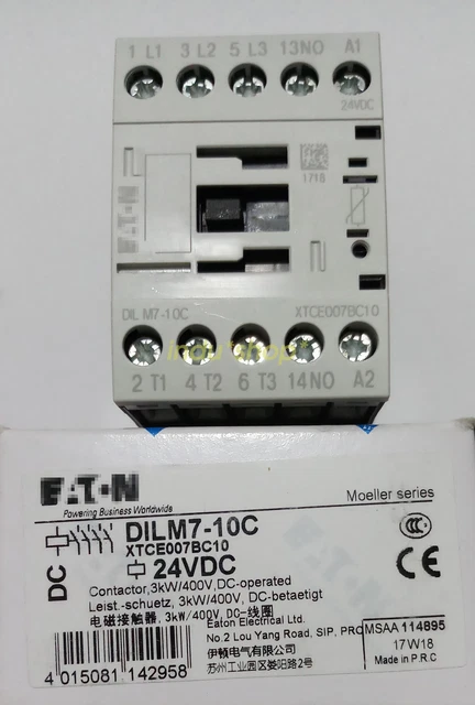 Contattore DC DILM7-10C DILM7-10C DC24V