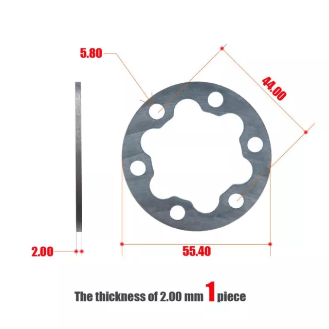 Effective 6 Holes Disc Washer for EBike Bikes High Strength Construction 2