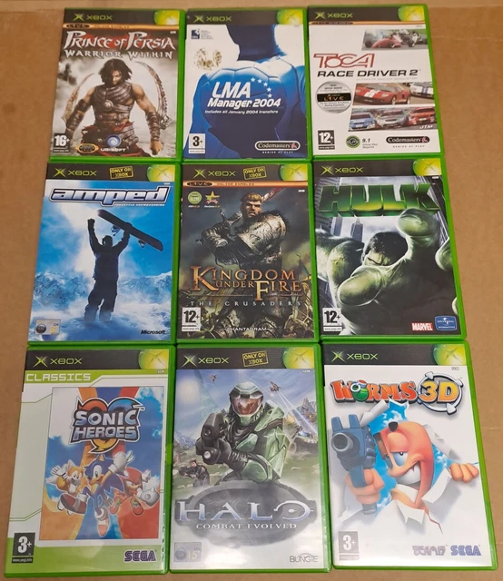 Original Xbox Games Bundle - 9 Games Attic Fresh from House Clearance - Lot 65