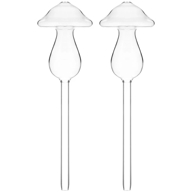 House Plants Indoors Live Glass Plant Waterer Mushroom Watering Device Automatic