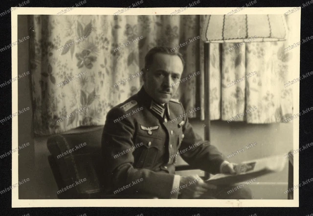 Foto-Stuttgart-Portrait-Soldat-Offizier-Beobachterabzeichen-1.WK-1941-24