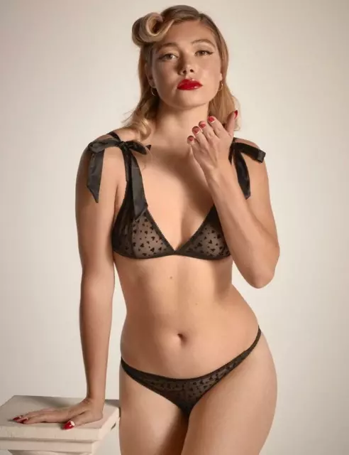 Muse by Coco De Mer Audrey Sheer Sexy Lace Triangle Bra.VARIOUS SIZES.RRP £60. 2
