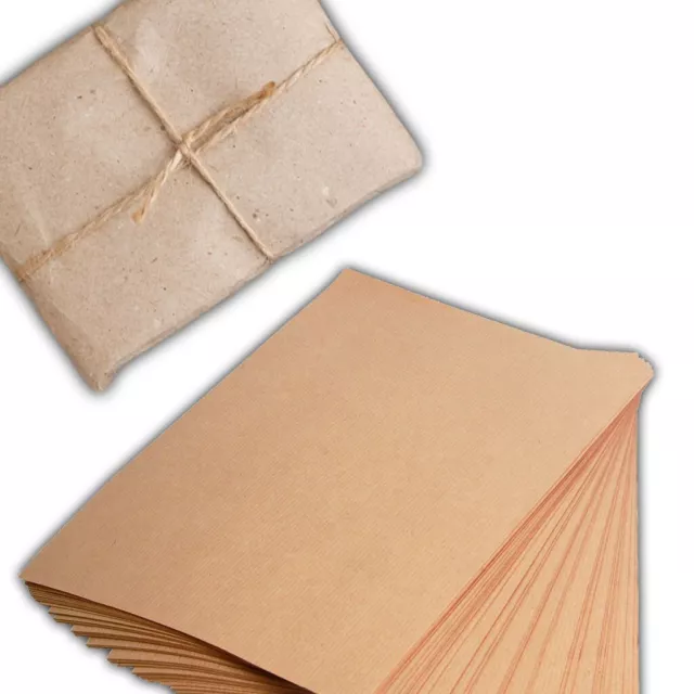 N30c Kraft Biodegradable Compostable Parcel Wrapping Sheets 30x20" x 500