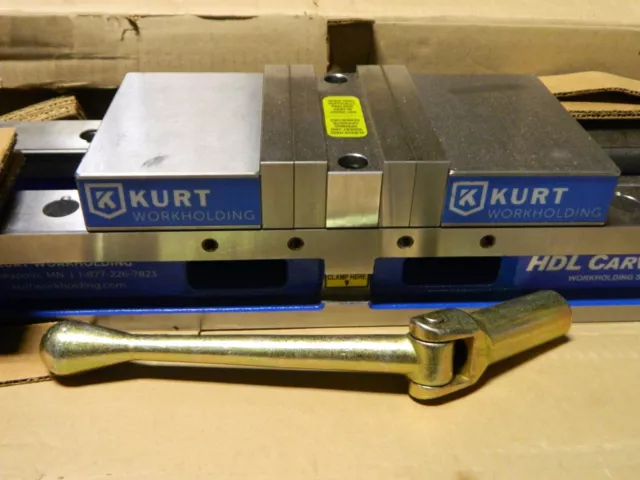 KURT Machine Vise: 6″ Jaw Width 4″ Jaw Opening Horizontal Stationary Base HDL6J KURT Machine Vise: 6″ Jaw Width 4″ Jaw Opening Horizontal Stationary Base HDL6J