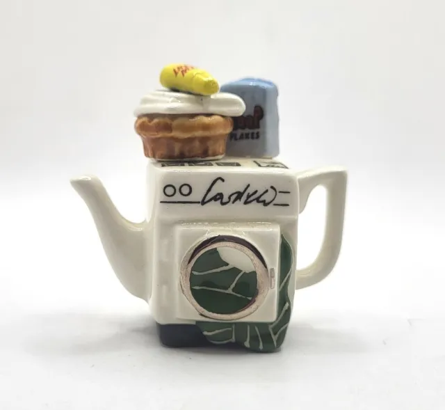 Paul Cardew Mini Washing Machine Porcelain Teapot