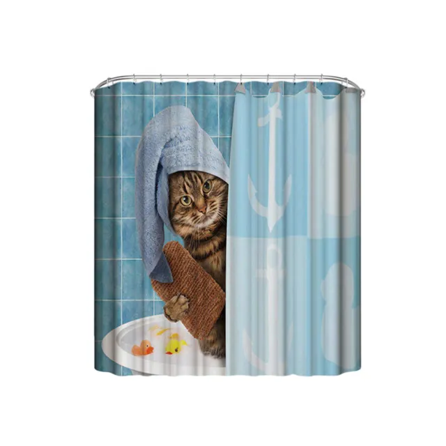 Cortina de ducha impresa cortina de baño cortina