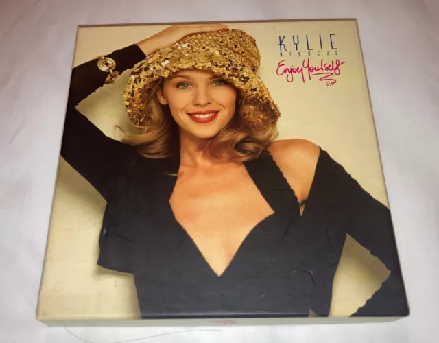 Kylie Minogue: Enjoy Yourself Deluxe Cherry Red 2 CD & 1 DVD BOX SET