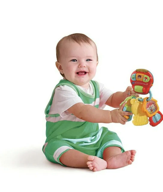 Hochet Vtech Tambourin Interactif Son Et Lumière Jouet Bébé de 6 à 36 mois 3