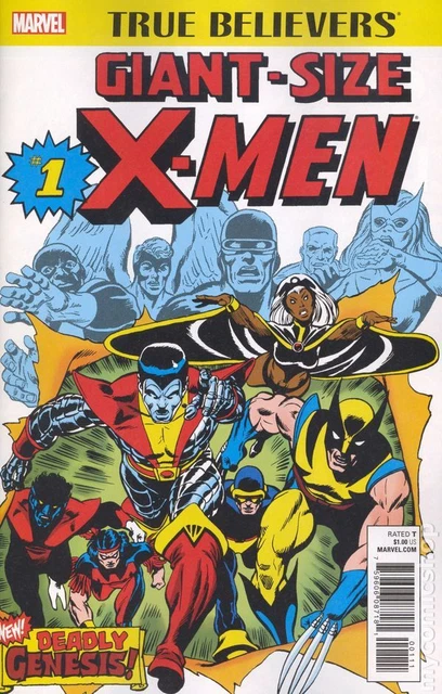 True Believers Giant-Size X-Men #1 VF 2017 Stock Image