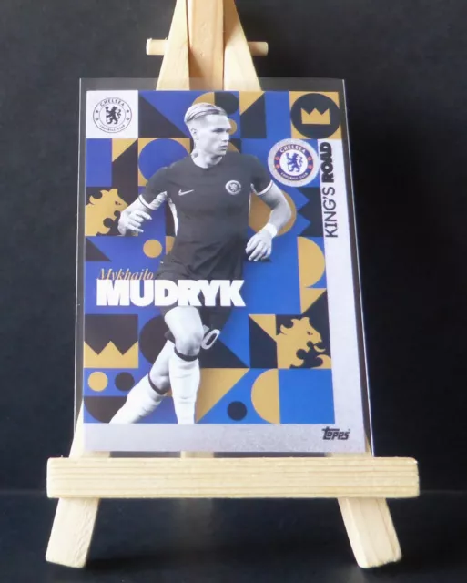 2024 Topps Chelsea Set  Mykhailo Mudryk  Chelsea  King's Road ☄️ #31