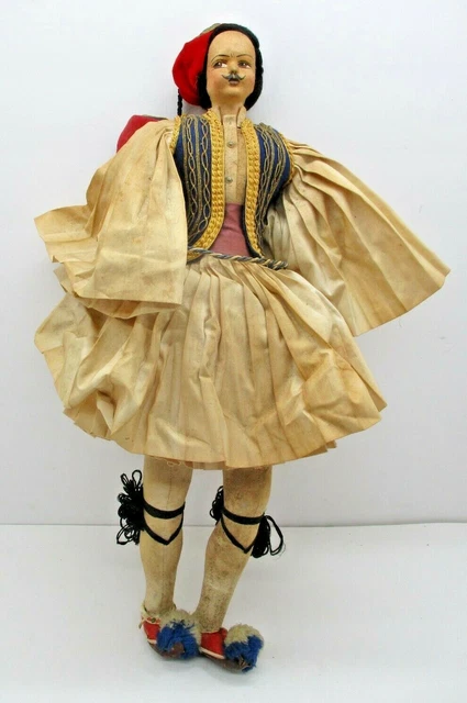 Vintage Greek? Matador? 18" Doll