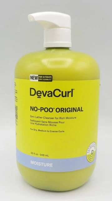 DevaCurl No-Poo Cleanser Original -One Condition Original Duo 32 oz. DevaCurl No-Poo Cleanser Original -One Condition Original Duo 32 oz.